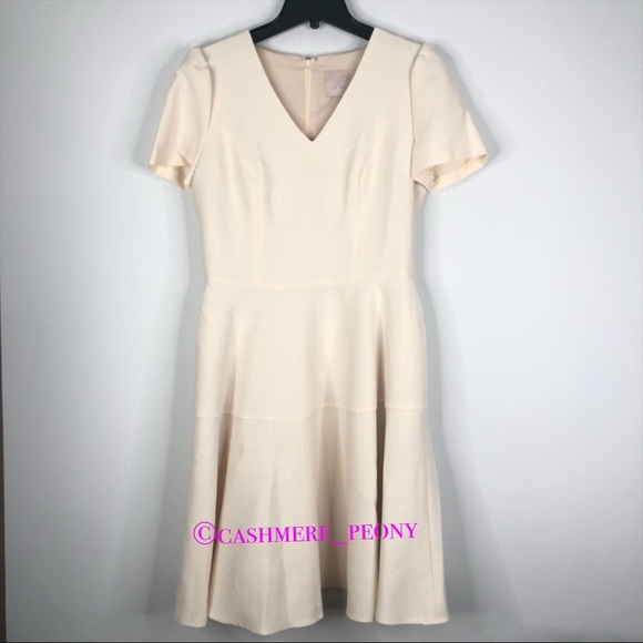 Gal Meets Glam Cream Kate Dress with Pockets 6 - Picture 5 of 10